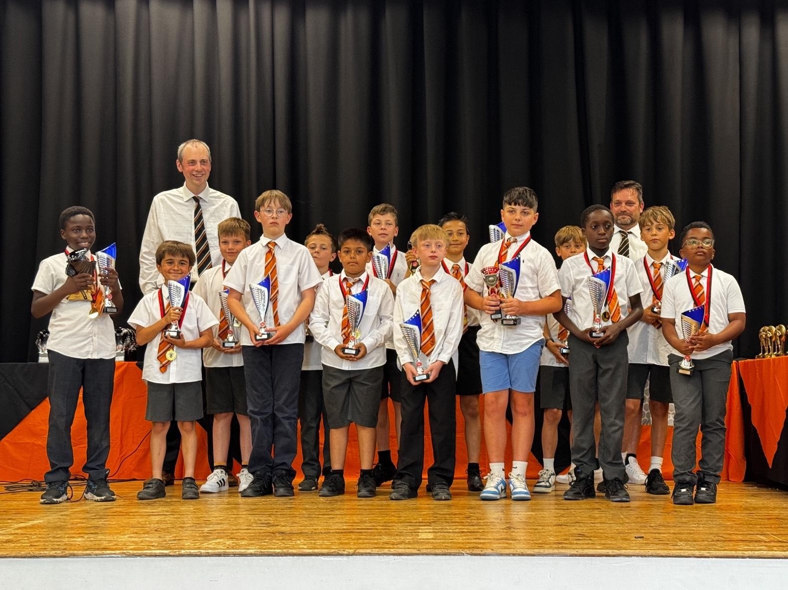 Stanway Villa U10 Reds Team Photo